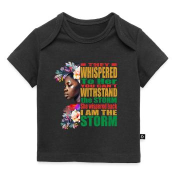Womens Black History Month - Baby Premium Organic T-Shirt - Schwarz - Vorne