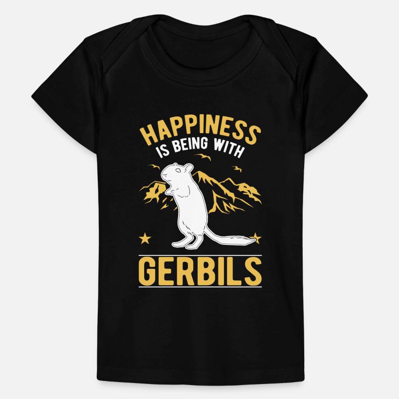 Gerbille Glück gerbille de rat de course T-shirt Premium bébé bio