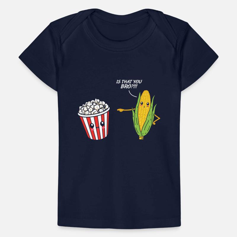 Pop-corn T-shirt Premium bébé bio