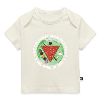 Snooker player Born 1947 Birthday - Baby Premium Organic T-shirt - dark navy - Front