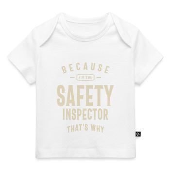 Safety Inspector Occupation - Baby Premium Organic T-shirt - dark navy - Front