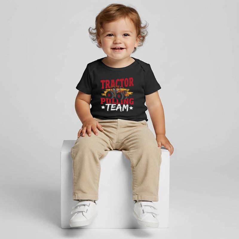 Tractor Pulling Team Tractor Puller Tractorpulling Baby Premium Organic T-shirt