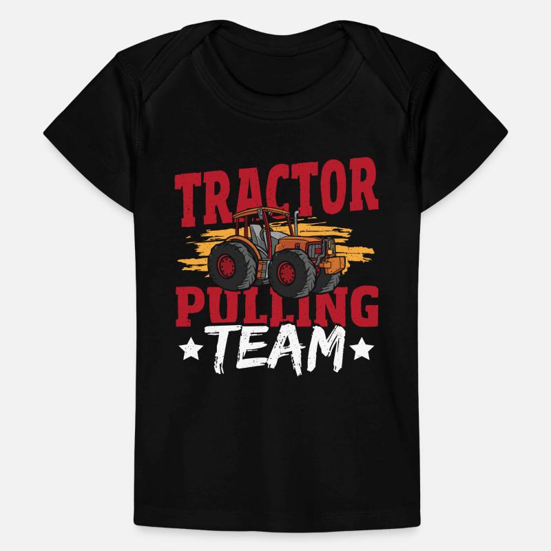 Tractor Pulling Team Tractor Puller Tractorpulling Baby Premium Organic T-shirt