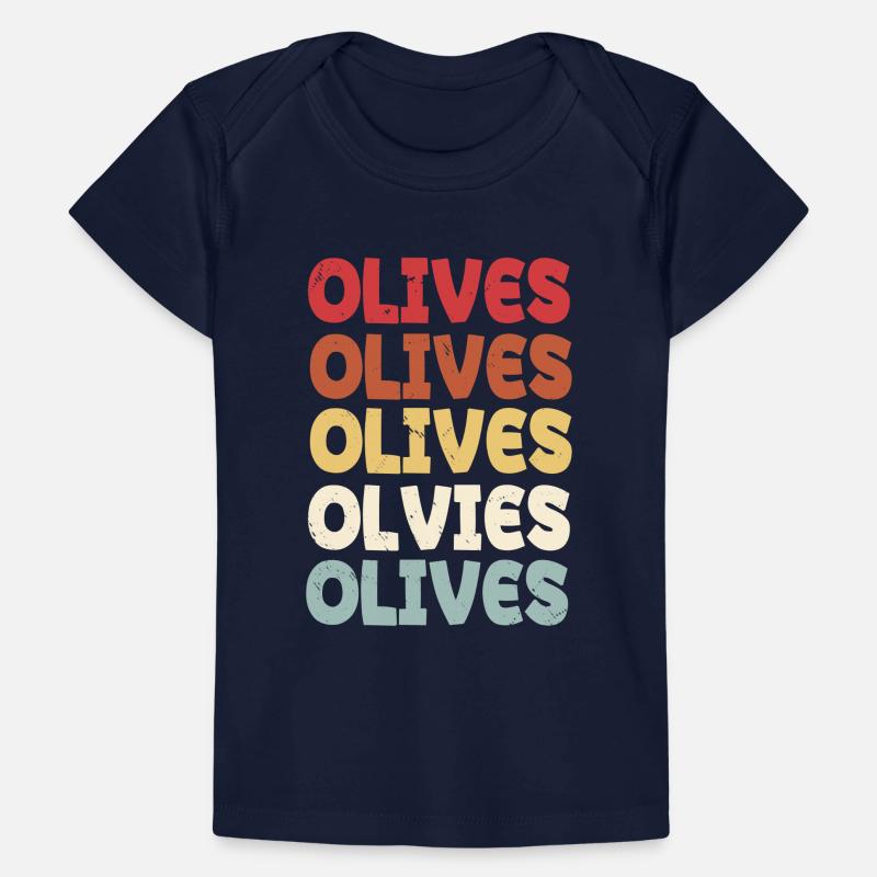 Olive Set Design Baby Premium Organic T-shirt