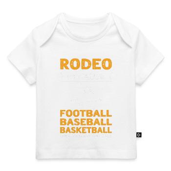 Rodéo Équitation Sports Western Equitation - T-shirt Premium bébé bio - marine foncé - Devant