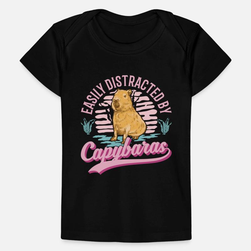 Facilement distrait par Capybaras T-shirt Premium bébé bio