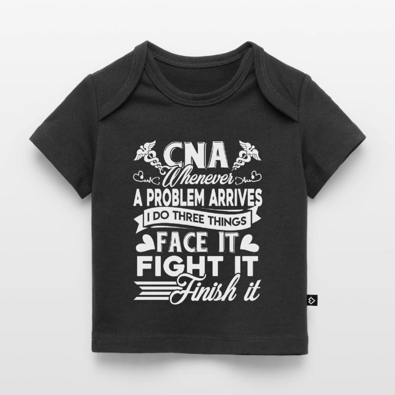 CNA CNA Solves Problem Baby Premium Organic T-shirt