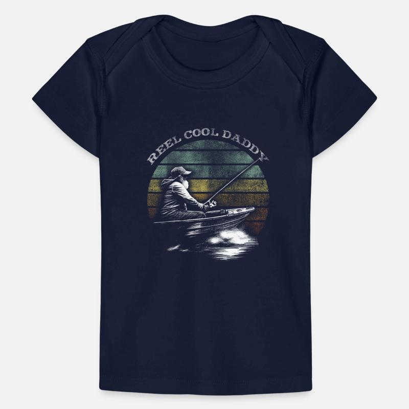 Fischer auf dem Boot Baby Premium Organic T-Shirt