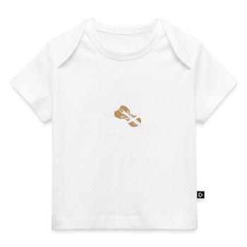 Skeleton Violin - Baby Premium Organic T-Shirt - Dunkelnavy - Vorne