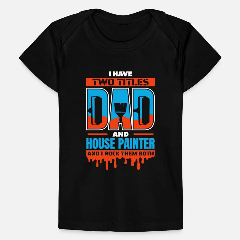 Maler Lackierer Papa Baby Premium Organic T-Shirt