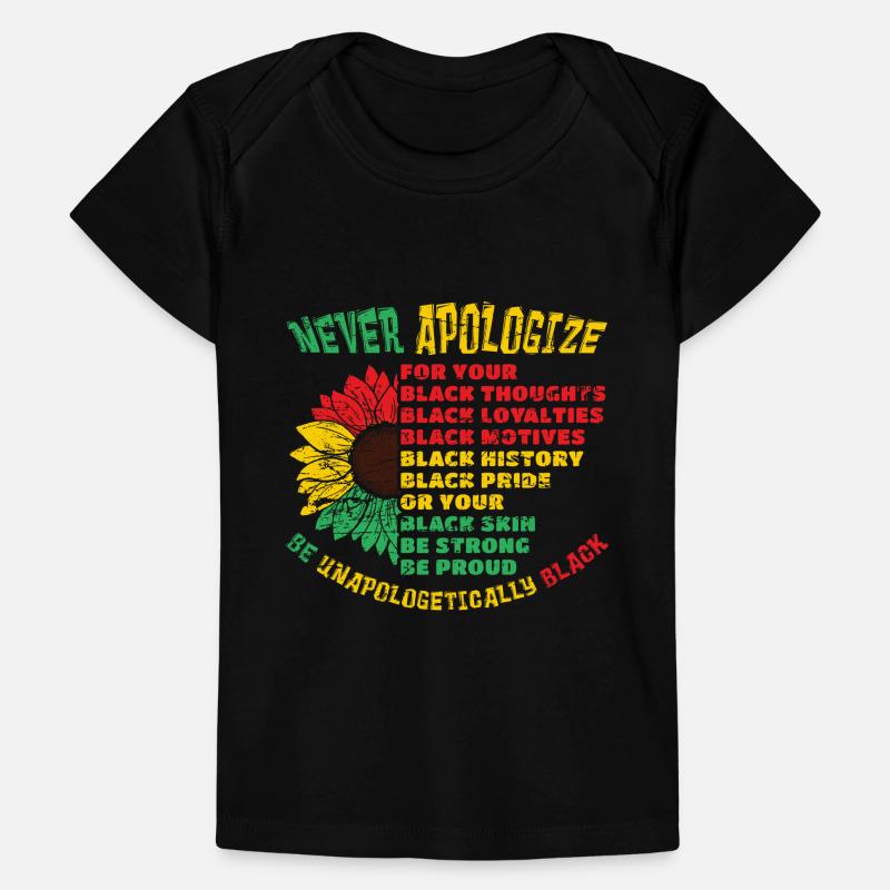 Unapologetically Black History Juneteenth Baby Premium Organic T-shirt