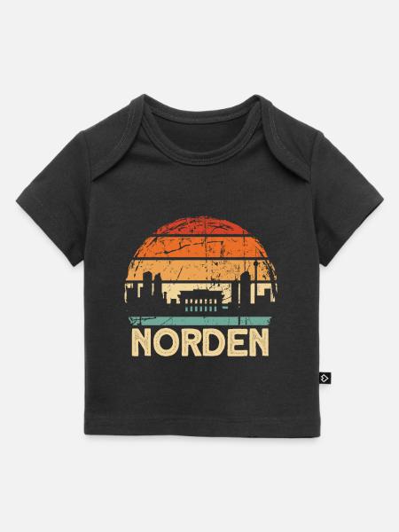 Norden - Baby Premium Organic T-Shirt - Schwarz