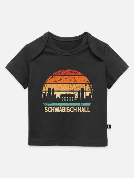 Schwäbisch Hall - Baby Premium Organic T-Shirt - Schwarz
