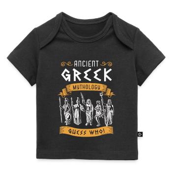 Greek Mythology Ancient Greek Mythology History - Baby Premium Organic T-shirt - black - Front