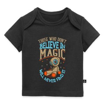 Hexe Okkult Gothic Dunkel Satanisch Unheilige - Baby Premium Organic T-Shirt - Schwarz - Vorne