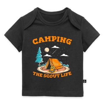 Boy Scout Cool - T-shirt Premium bébé bio - noir - Devant