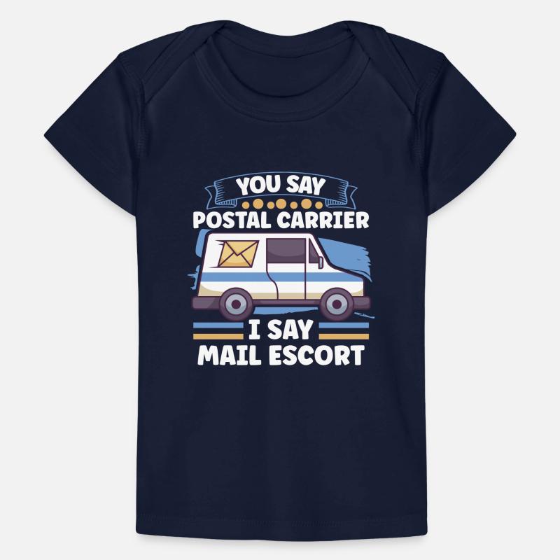 Commis des postes Postlady Postman Post Office T-shirt Premium bébé bio