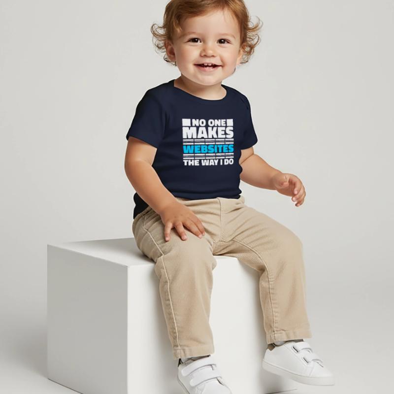 Web Developer Web Developer Funny Baby Premium Organic T-shirt