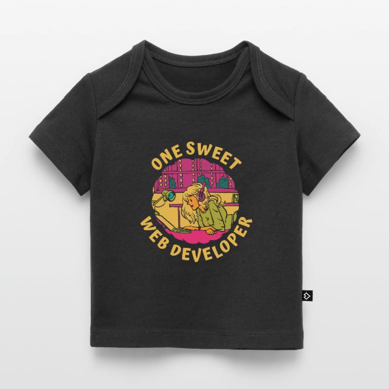 Web Entwickler Webdeveloper Süss Baby Premium Organic T-Shirt