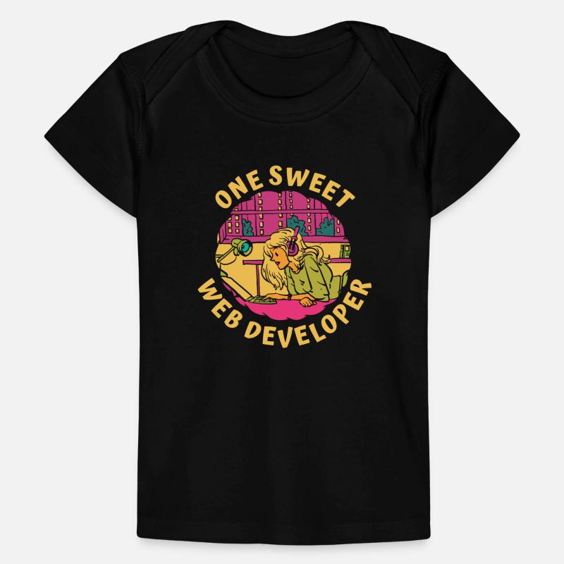 Web Entwickler Webdeveloper Süss Baby Premium Organic T-Shirt