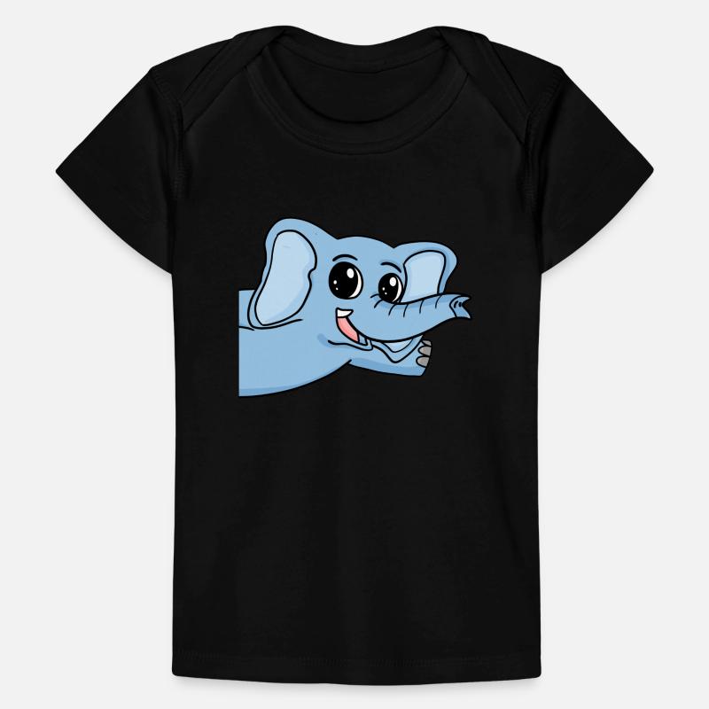 Elephant Greeting Greeting Baby Premium Organic T-shirt