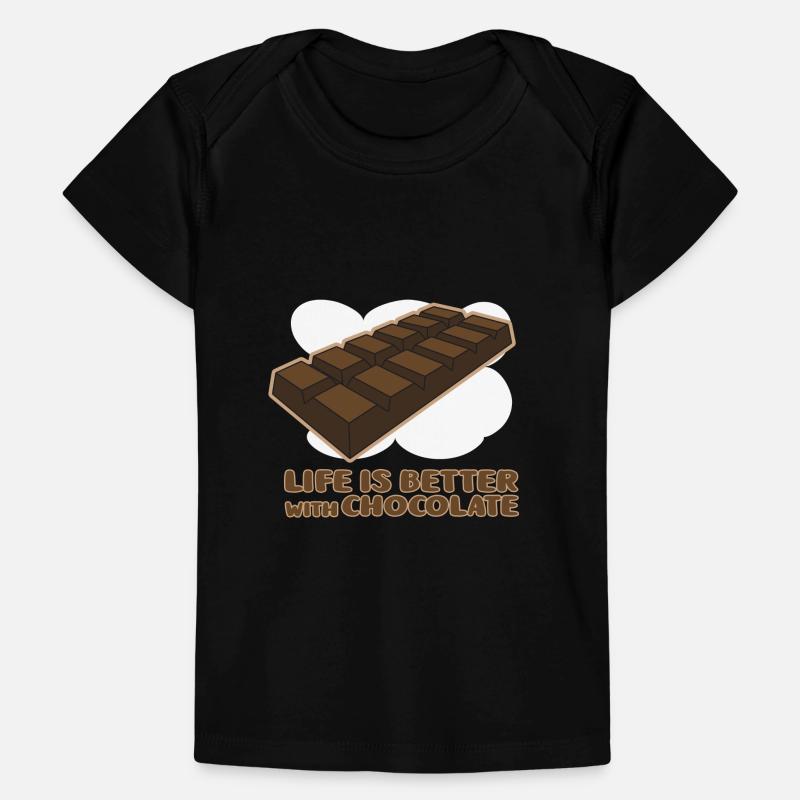 Chocolat T-shirt Premium bébé bio