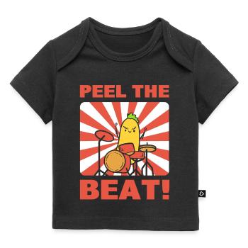 Batteur de Banana Puns - T-shirt Premium bébé bio - noir - Devant