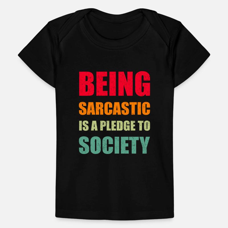 Schwarzer Humor Baby Premium Organic T-Shirt