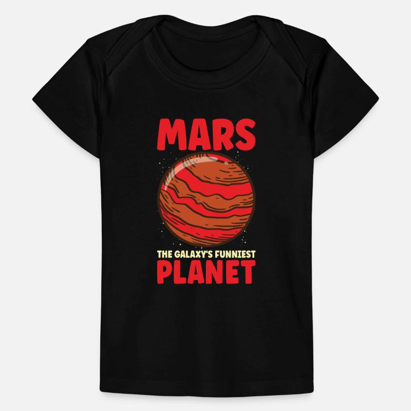 Mars Explore Astronaut Astronomy Solar System Baby Premium Organic T-Shirt