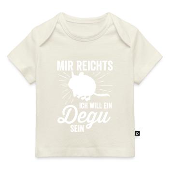 Will ein Degu sein Nagetier Stauchratte - Baby Premium Organic T-Shirt - Dunkelnavy - Vorne