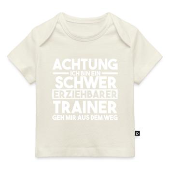 Sportmannschaft Trainer - Baby Premium Organic T-Shirt - Dunkelnavy - Vorne
