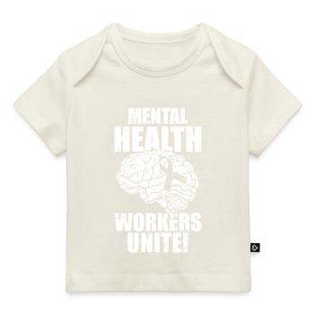 Association des psychologues en psychologie - T-shirt Premium bébé bio - marine foncé - Devant