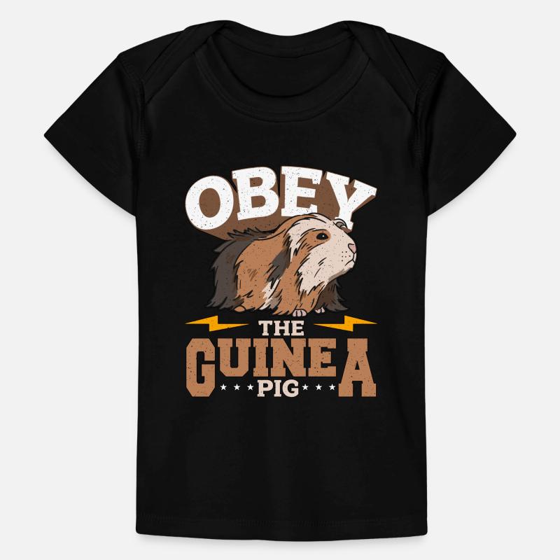 Cochon d’Inde Obéir à l’amoureux des animaux du cochon d’Inde Cavy T-shirt Premium bébé bio