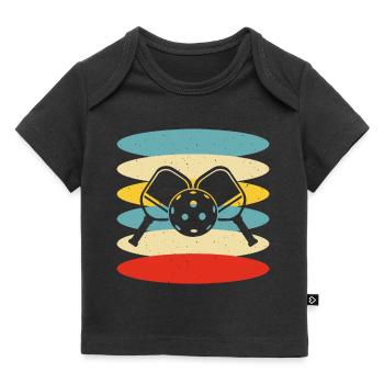 Pickleball - T-shirt Premium bébé bio - noir - Devant