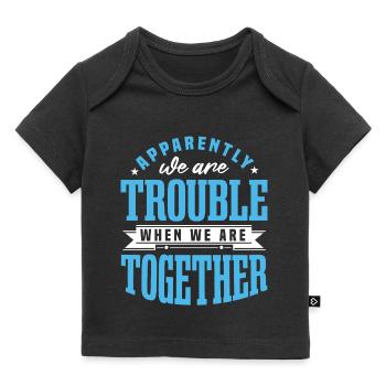 Funny Girls Trip - Baby Premium Organic T-shirt - black - Front