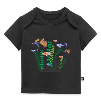 Aquatics Aquarium Fish Aquatics - Baby Premium Organic T-shirt - black - Front