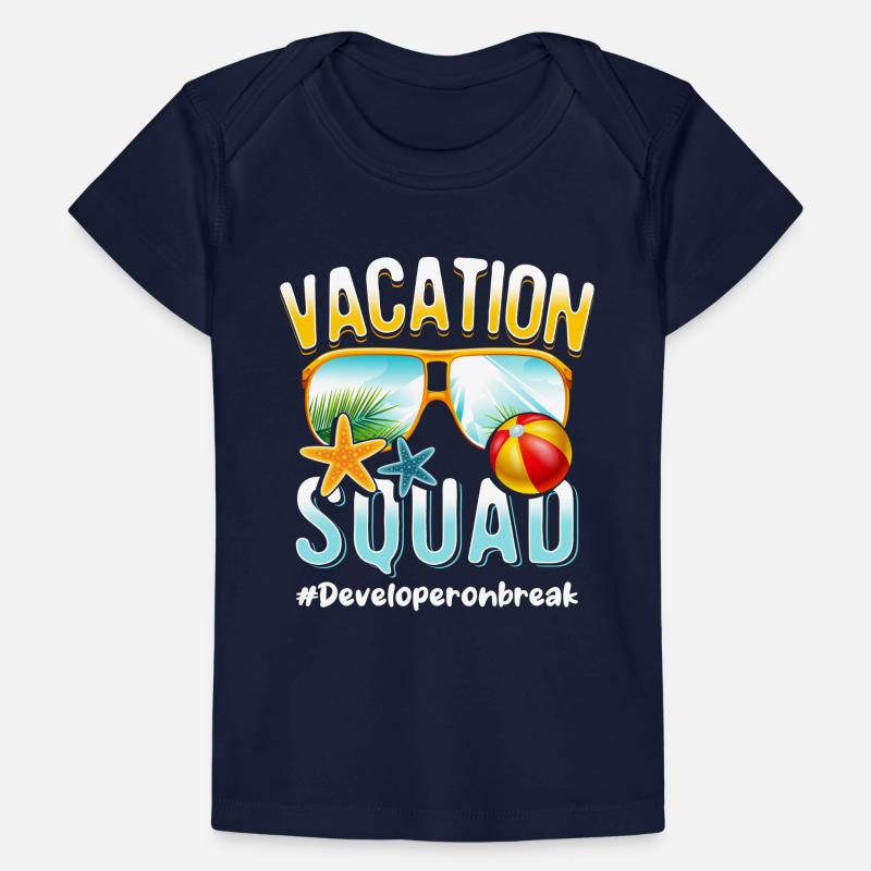 Developer Vacation Squad #Developeronbreak Baby Premium Organic T-shirt
