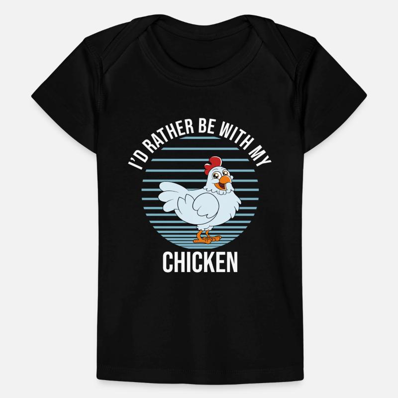 Funny Chicken Saying Chicken Baby Premium Organic T-shirt