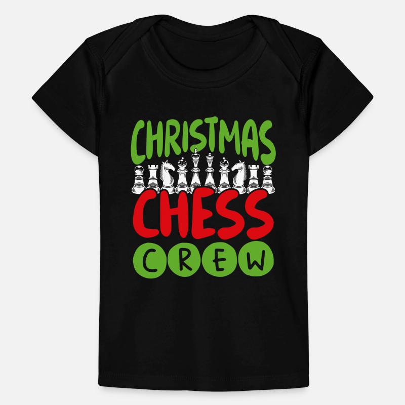 Équipe d’échecs de Noël T-shirt Premium bébé bio
