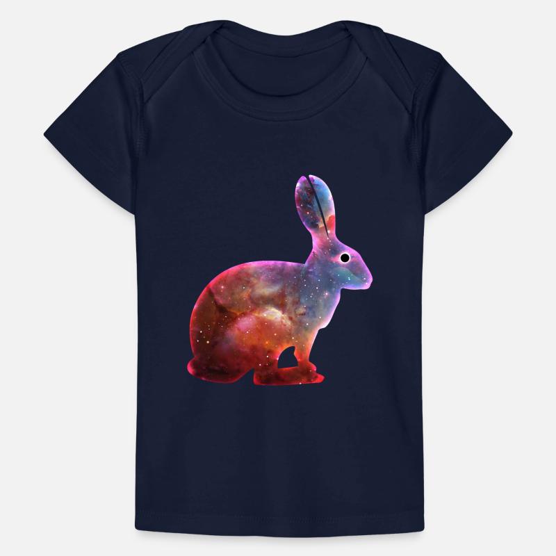 Lapin cosmique et œil de singularité T-shirt Premium bébé bio