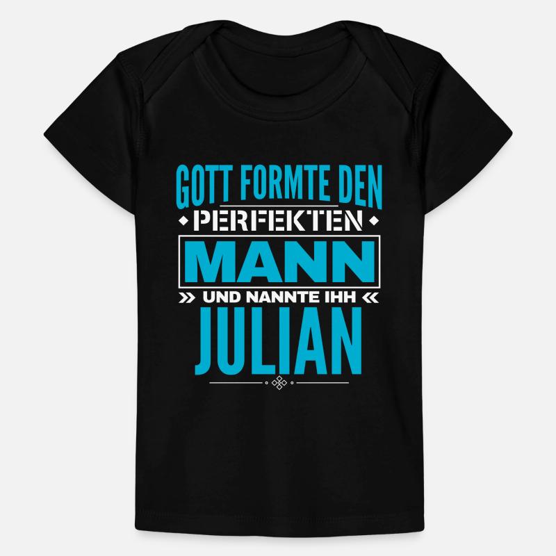 Julian Name Design Baby Premium Organic T-Shirt