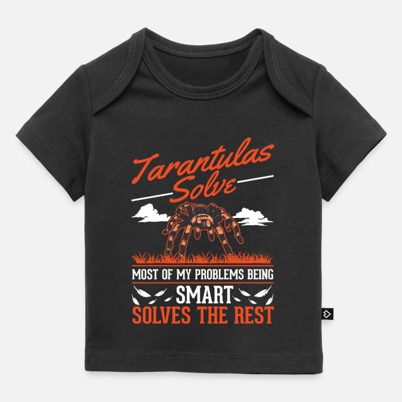 Tarentule Araignée Tarentule - T-shirt Premium bébé bio - noir