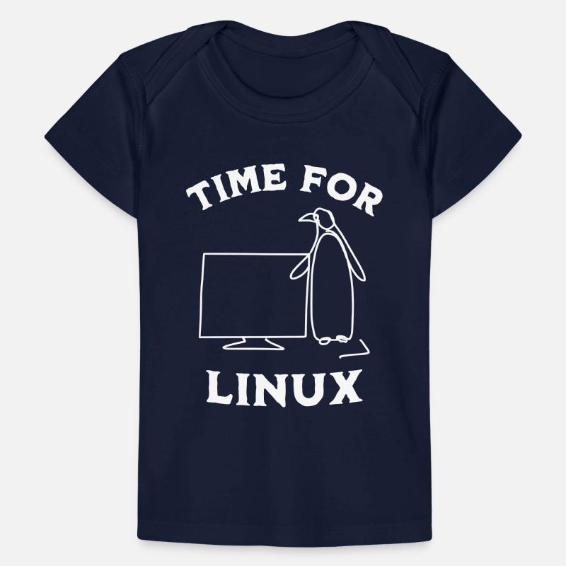 Time for Linux and Open Source Software Baby Premium Organic T-shirt