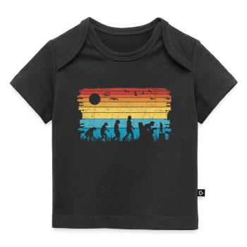 Gamer Evolution Gaming Zocken Video Game - Baby Premium Organic T-Shirt - Schwarz - Vorne