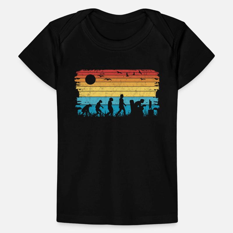 Gamer Evolution Gaming Zocken Video Game Baby Premium Organic T-Shirt