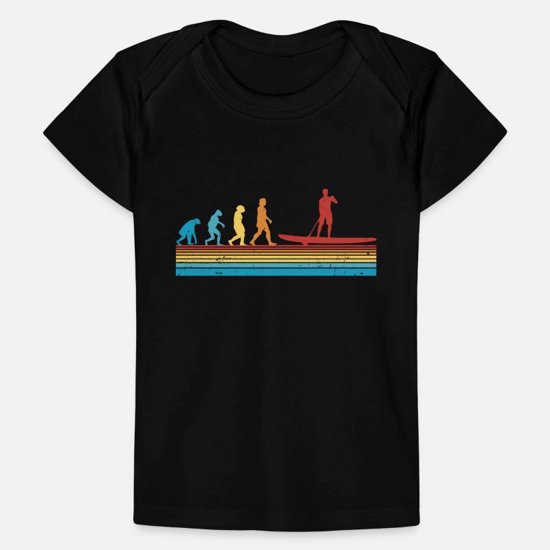 Stand Up Paddle Evolution SUP Board Paddling Baby Premium Organic T-shirt