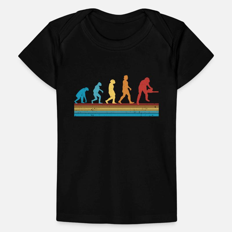 Tree Cutter Evolution Axe Forester Forester Baby Premium Organic T-shirt