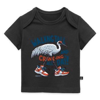 Sandhill Crane Lovers Bird Watching - Baby Premium Organic T-shirt - black - Front
