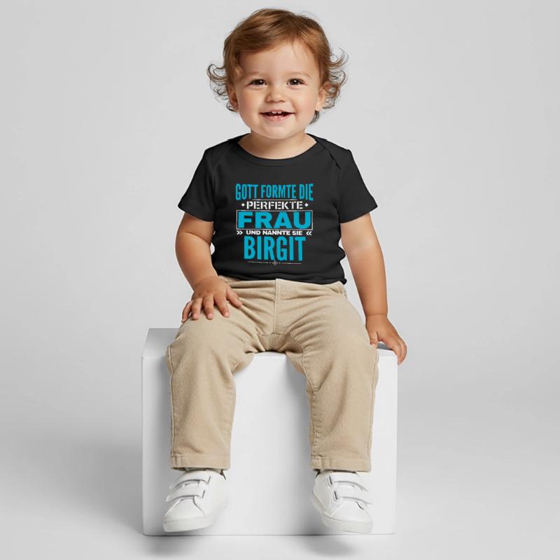 Birgit Name Design Baby Premium Organic T-shirt