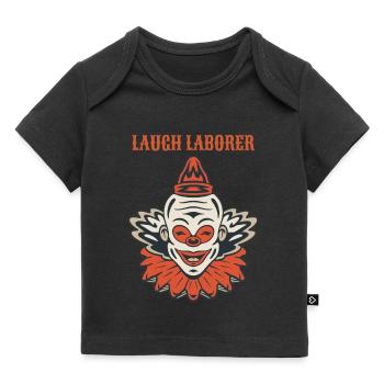 Circus Clown Funny Scary Creep Jester Spooky Joker - Baby Premium Organic T-Shirt - Schwarz - Vorne